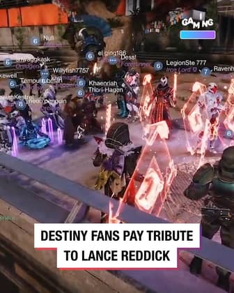 Destiny fans are paying tribute to Lance Reddick