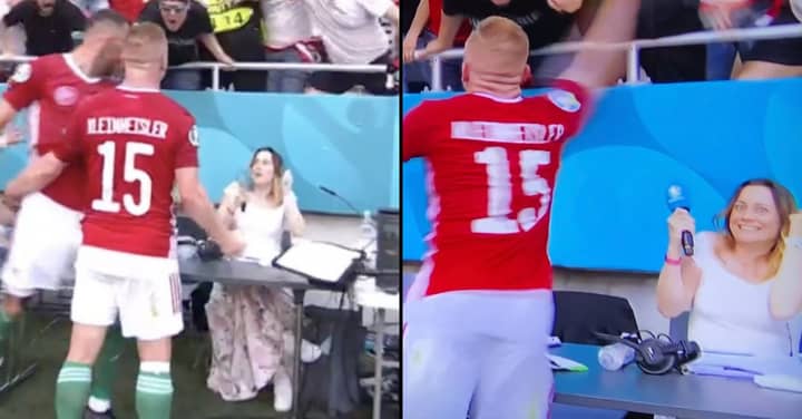 Woman Goes Viral For Reaction To Hungary's Goal Celebration Against France