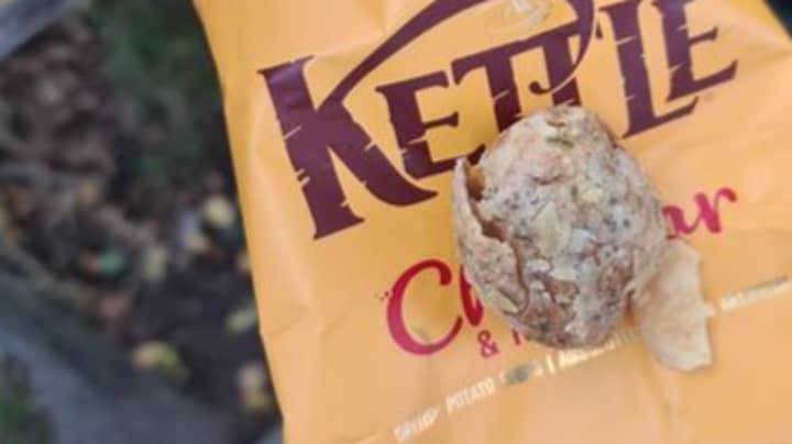 Man Opens Bag Of Crisps To Discover Just One Big Potato