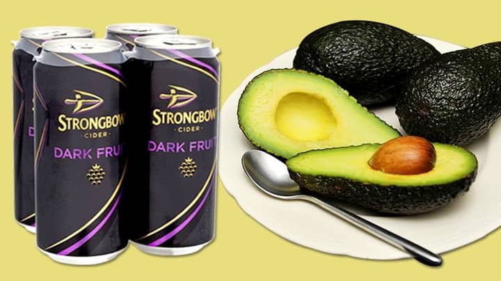 A Can Of Strongbow Dark Fruit Is Less Calorific Than An Avocado