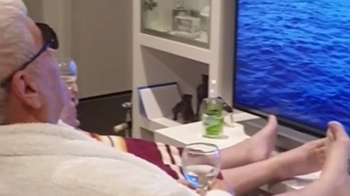 Aussie Couple Take Living Room 'Cruise' When They Can't Go On Their Planned Holiday