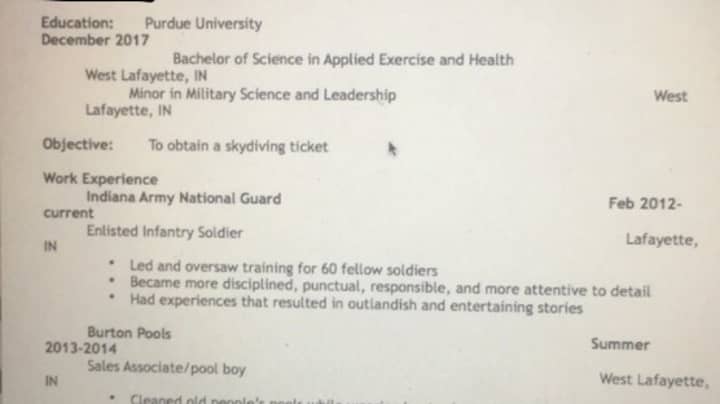 Girl Asks For Skydiving Tinder Date And LAD Sends Her His CV