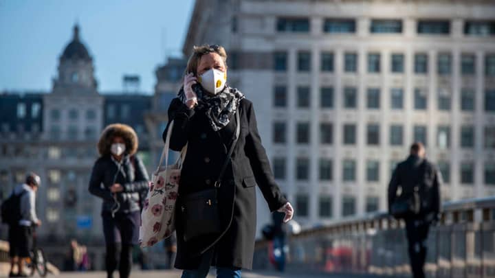 UK Government Advises Public To Wear Face Masks