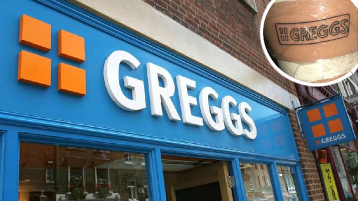 Woman Gets Greggs Tattoo And Asks For A 'Free Pasty'