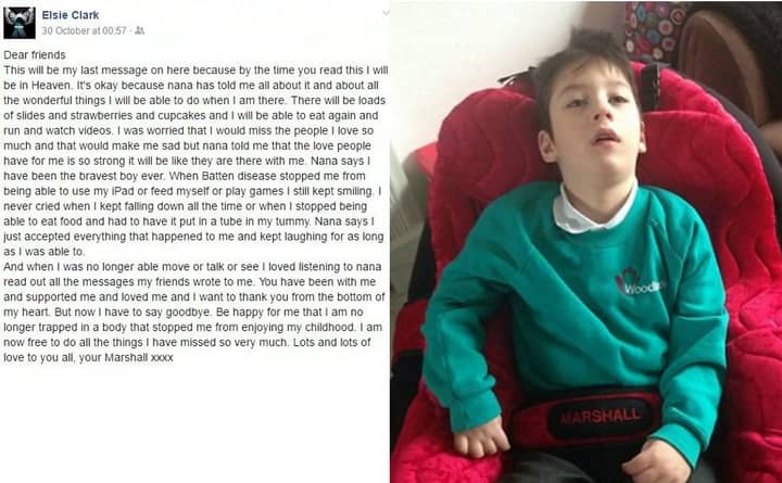 7-Year-Old Boy Leaves Heartbreaking Letter For Friends Before Death