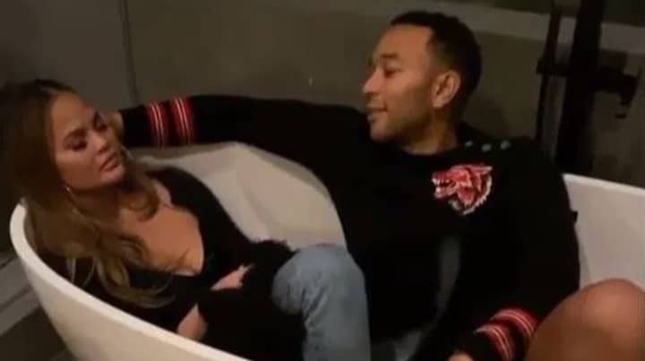 John Legend And Chrissy Teigen 'Pretended To Have Sex' At Kris Jenner's House