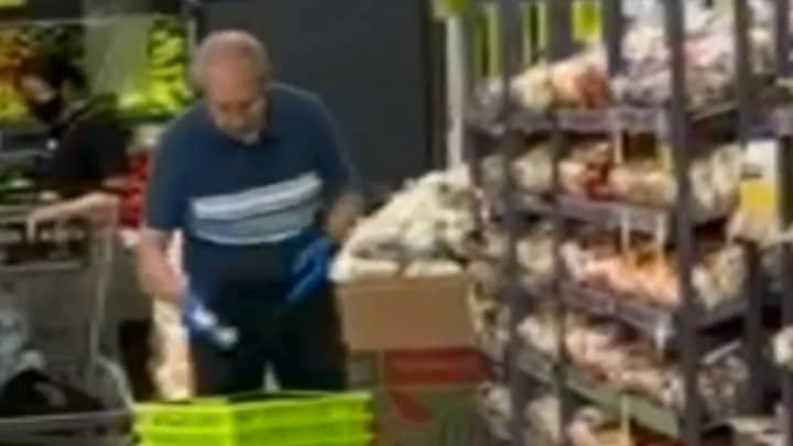 Video Appears To Show Toronto Shop Worker Cleaning Baskets With Spit
