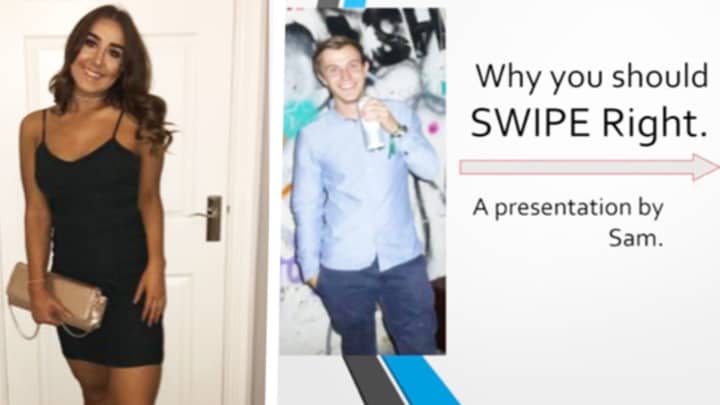 Guy Creates Presentation For Tinder Profile And People Are Seriously Impressed