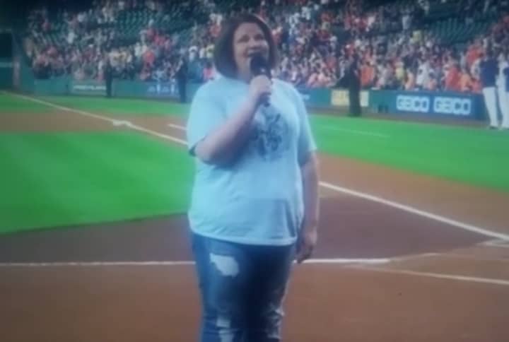 'Chewbacca Mom' Proves She's Got The X Factor By Bossing The National Anthem