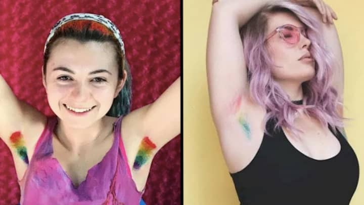 'Unicorn Armpit Hair' Is The Latest Social Media Craze