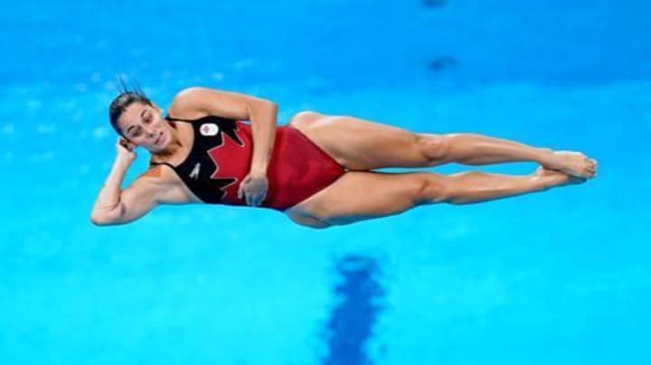 Canadian Diver Pamela Ware Scores Zero After Landing Feet First At Olympics