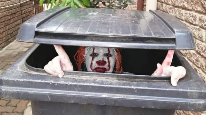 Mum Plays Terrifying Pennywise Prank On Son After He Refuses To Make Her A Coffee
