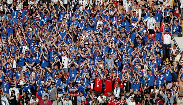 Iceland Fans Took Their Famous 'Thunderclap' Chant From Motherwell Supporters