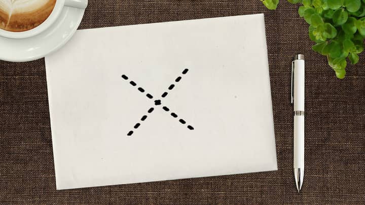 People Are Divided Over The Correct Way Of Writing The Letter 'X'