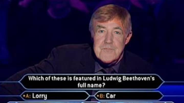 Jeremy Clarkson Is Reported To Be New Host Of 'Who Wants To Be A Millionaire?'