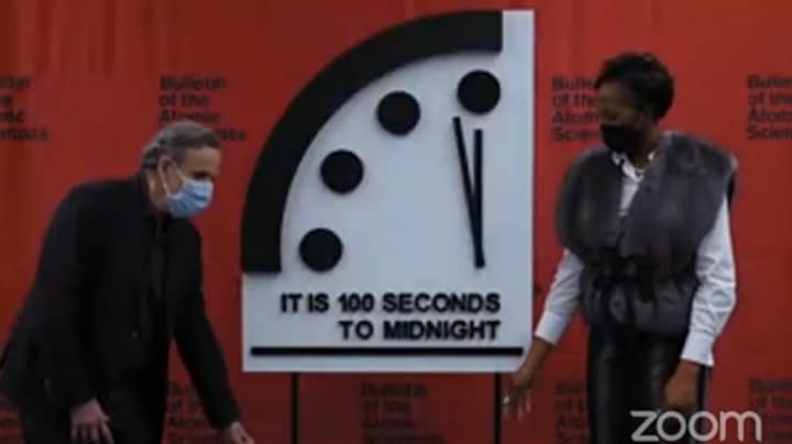 Doomsday Clock Remains Unchanged At 100 Seconds To Midnight