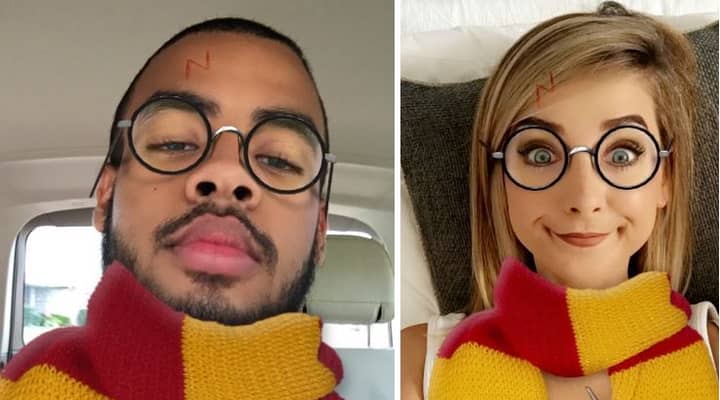 The New 'Harry Potter' Snapchat Filter Is Making Fans Lose It