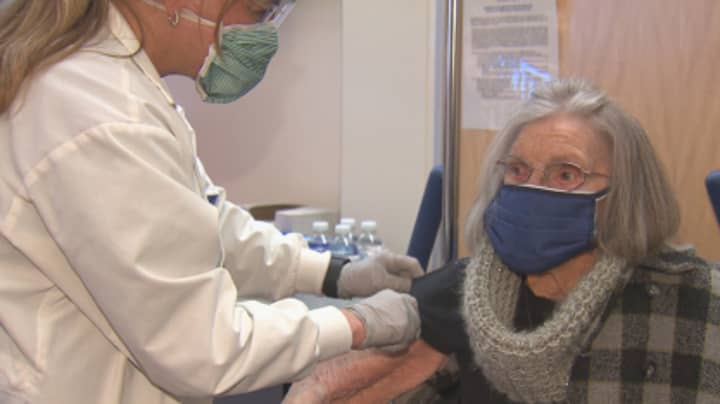 Woman, 103, Vows To 'Go Wild' Now She's Had Covid-19 Vaccine