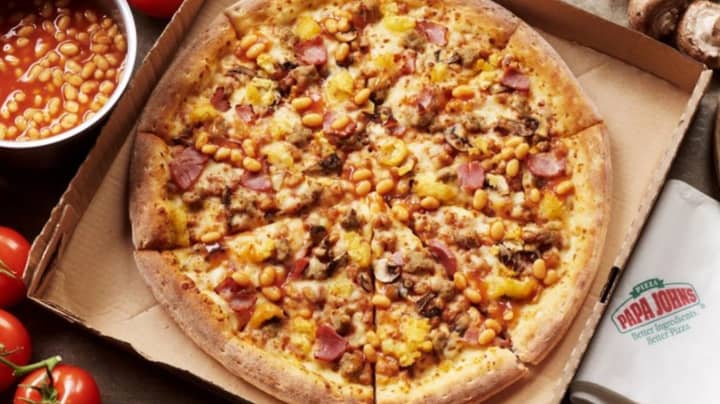 Papa John's Launches New English Breakfast Pizza With Heinz Beanz