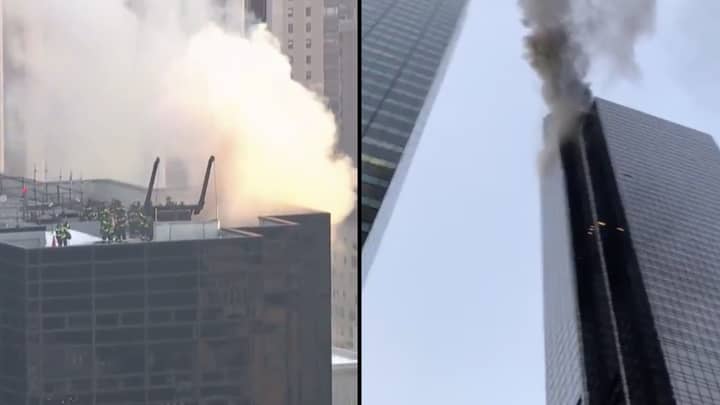 A Fire Has Broken Out At Trump Tower