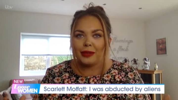Scarlett Moffatt Claims She Was Abducted By Aliens When She Was Ten