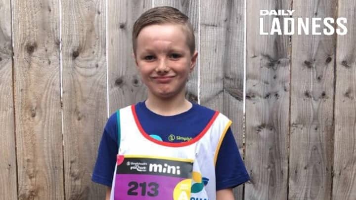 Boy Who Suffered Severe Facial Injuries In Crash Running Double Marathon For Charity