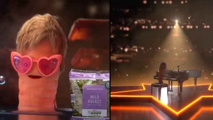 Aldi Trolls John Lewis In Hilarious Advert With 'Veg Dwight' Starring As Elton John 