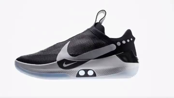 Nike Unveils New Adapt BB Self-Lacing Basketball Trainers Controlled Through App