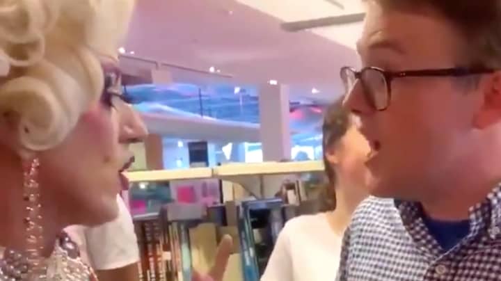 Drag Queens Interrupted By Protestors During Children's Story Time 