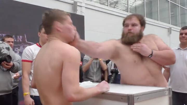 This Slapping Contest In Russia Looks Absolutely Outrageous 