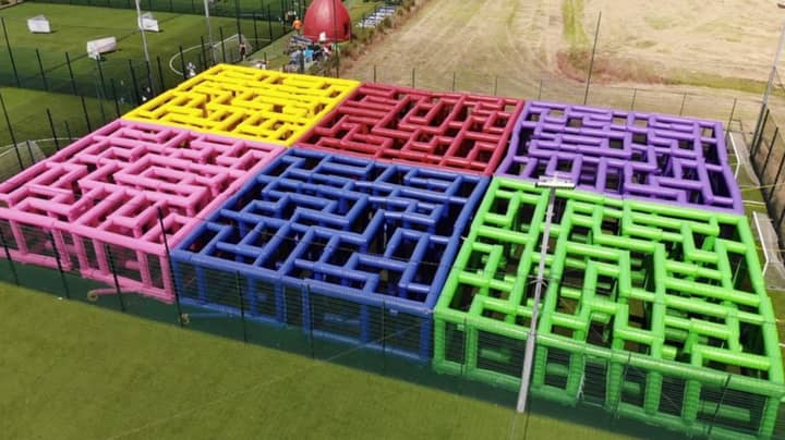 World's Largest Inflatable Maze Will Be In Melbourne Until April