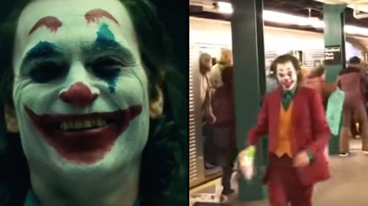 Joaquin Phoenix Appears In Full Joker Costume In Leaked Footage