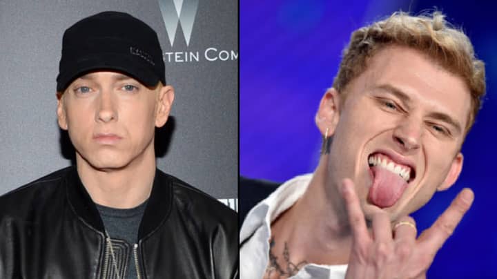 Machine Gun Kelly And Eminem's Diss Tracks Both Produced By Ronny J