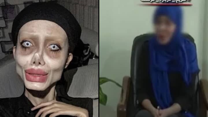 'Zombie Angelina Jolie Lookalike' Paraded On National TV After Arrest