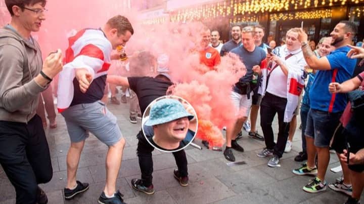 Man With Flare Up His Bum Refuses To Apologise For Euro 2020 Final Antics