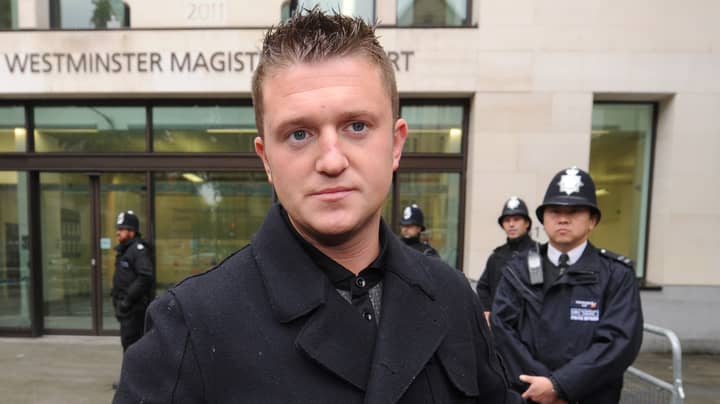 Tommy Robinson Jailed For 13 Months