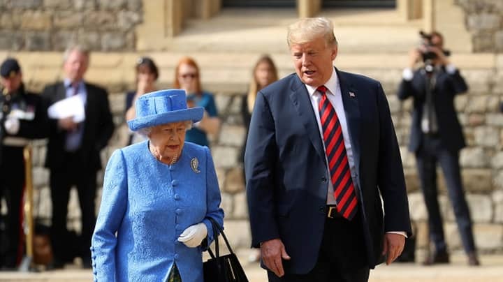 Donald Trump Says The Queen Was Late And Kept Him Waiting