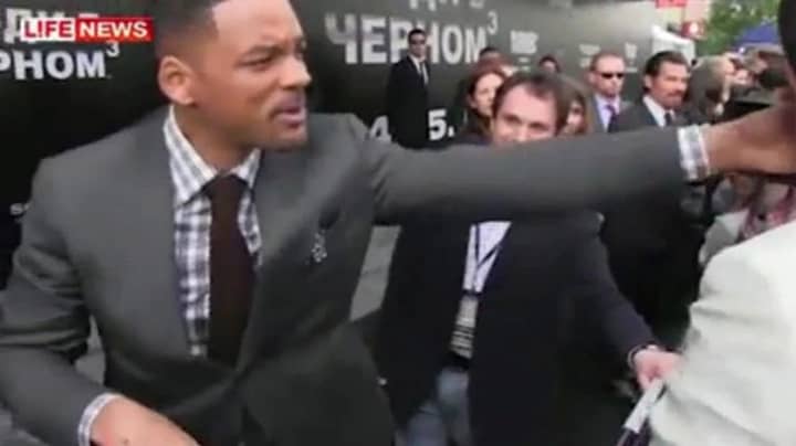 Will Smith Once Slapped A 'Reporter' Who Tried To Kiss Him