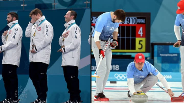 Men’s Curling Team Notice Embarrassing Mistake After Winning First Ever Olympic Gold Medal