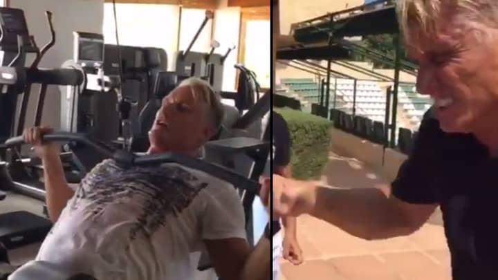 Dolph Lundgren Shows How He’s Preparing To Become Ivan Drago Again 