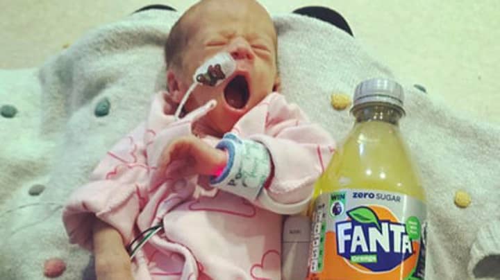 Premature Twins Born Same Size As A Bottle Of Fanta Allowed Home