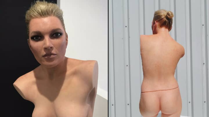 Kate Moss Immortalised In Limbless Naked Sculpture Called 'MILF'