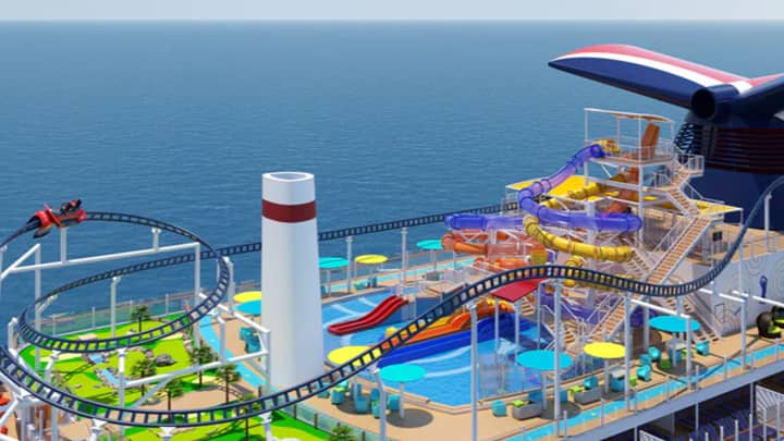 This New Cruise Ship Will Have A Roller Coaster On Board 