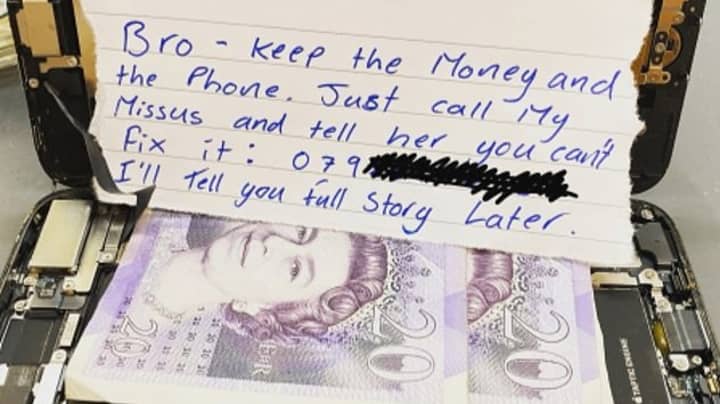 Phone Repair Man Paid £40 Cash To Not Fix Someone's Mobile