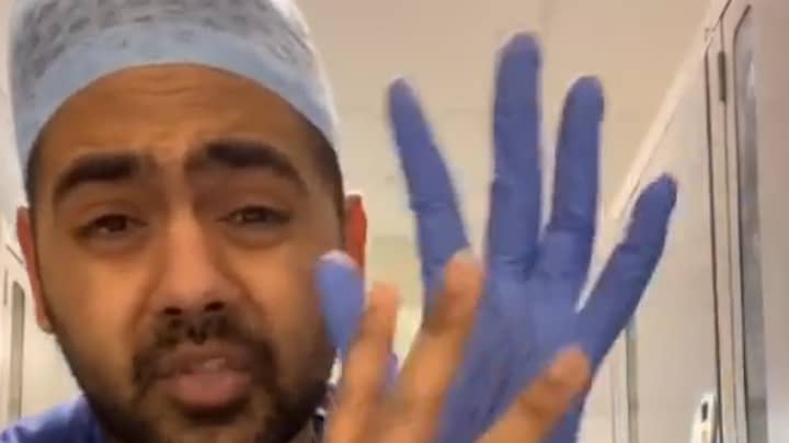 NHS Doctor Uses TikTok To Show How Germs Can Spread While Wearing Gloves In Supermarket