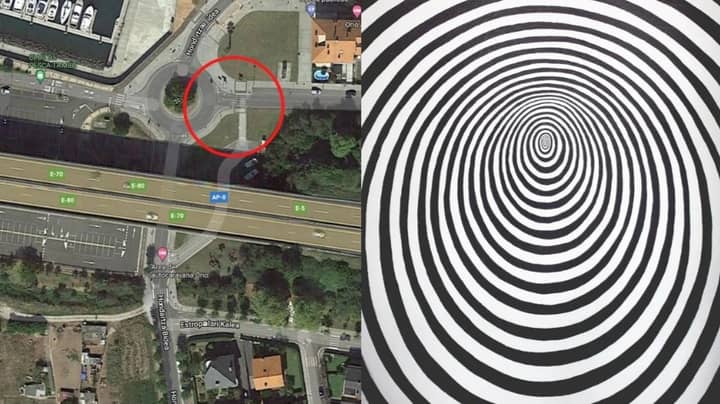 Google Street View Creates Trippy Optical Illusion 