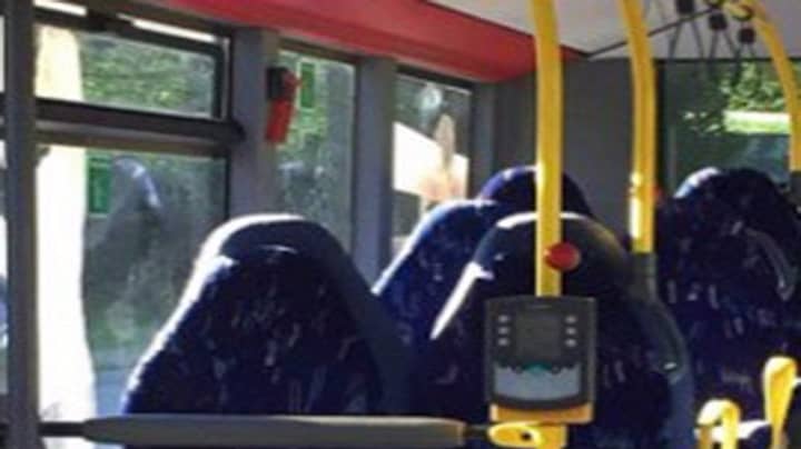 Anti-Immigration Group Mistakes Empty Bus Seats For Women Wearing Burkas