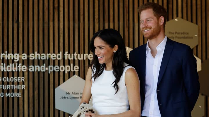 Prince Harry Gets Upstaged By Newsreader In Front Of Meghan 