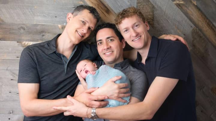 Men Become First Throuple To Have Three Dads Legally Put On Child's Birth Certificate