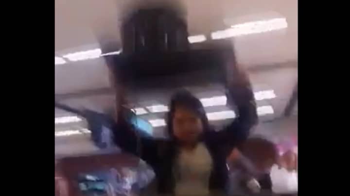 Woman Smashes Up Check-In Desk Computer After Missing Flight 